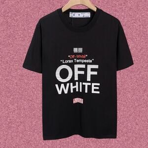 Off-White Black Men's Short Sleeve T-Shirt
